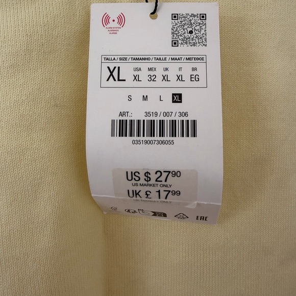 Zara Butter Yellow Knit Vest - Picture 2 of 4